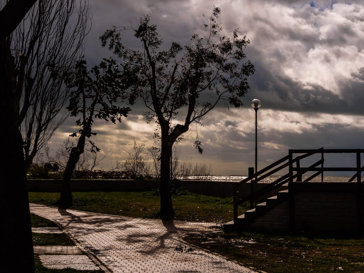 Il cielo minaccia pioggia!